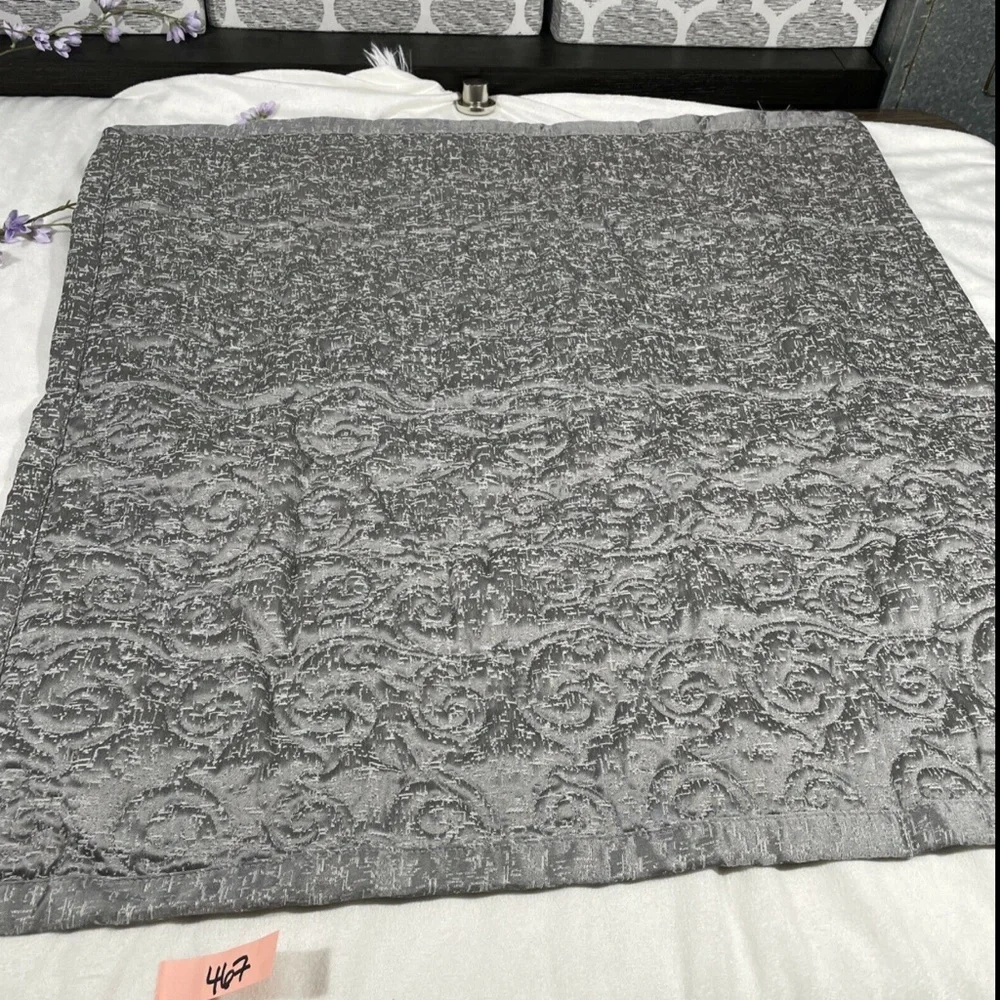 NWT Hotel Collection Classic Embossed Jacquard Quilted‎ (1) Euro Sham